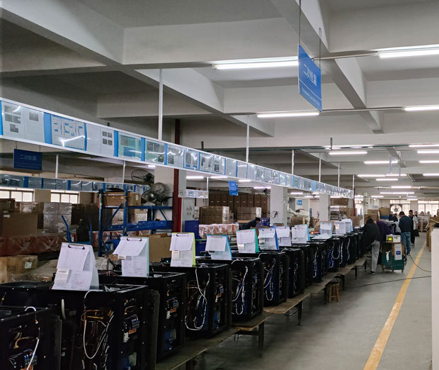 星科廠房工業空調（蒸發冷省電空調）生產車間