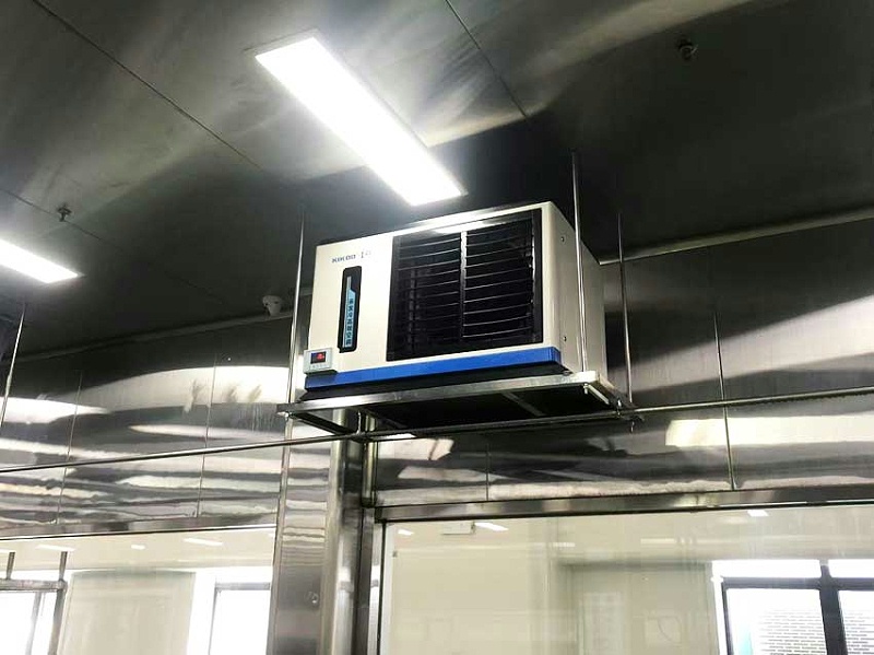 廠房空調(diào)系統(tǒng)怎么選，優(yōu)選蒸發(fā)冷省電空調(diào)-臥式軸流空調(diào)機組