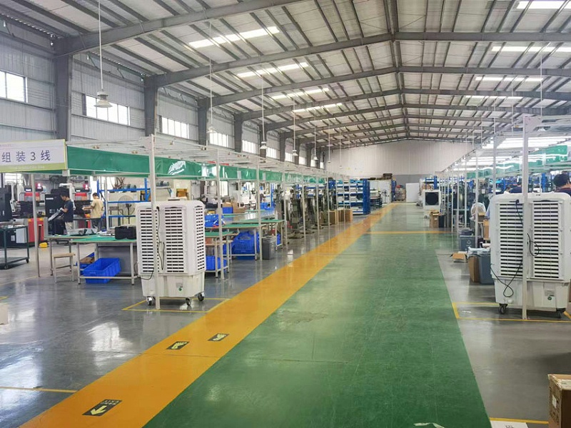  星科移動環保空調冷風機應用廠房車間降溫通風